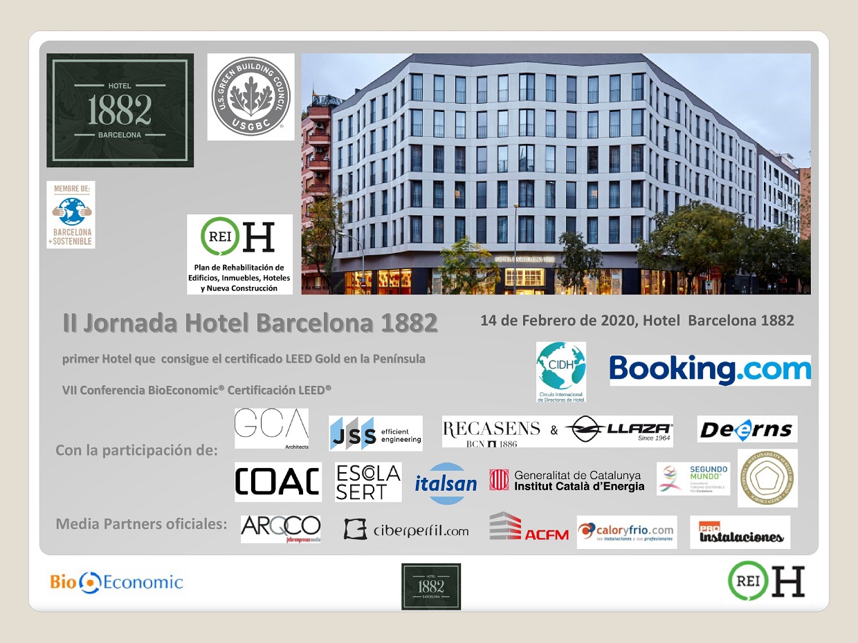 II Jornada Hotel Barcelona 1882 Plan REIH - LEED